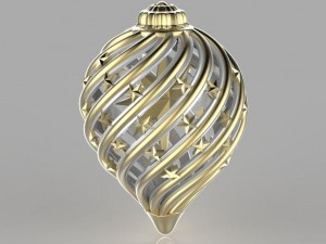 3D printed ornaments 