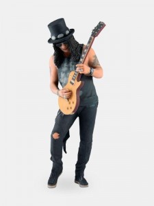 ‘Slash’ from Guns N’ Roses’ - 3D Scanned and Printed for Fans