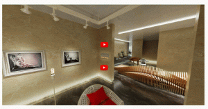 Virtual Gallery Interactive features